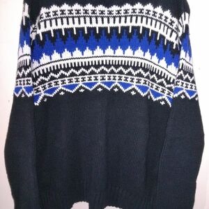 Polo Ralph Lauren Cashmere Angora Blend  Southwest Sweater